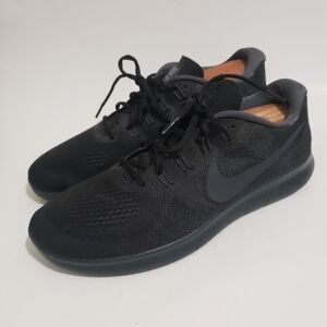 Nike Free RN 2017 Shoes Mens Size 11 Black Running Lightweight Mesh 880839-003
